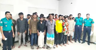মোহাম্মদপুরে ‘পাটালি গ্রুপ’ এর শাহিনসহ ৪৪ জন গ্রেপ্তার